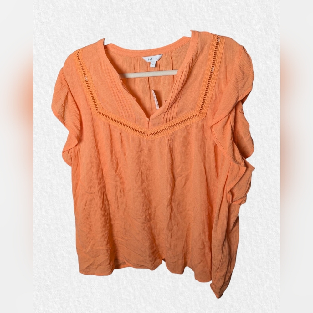 Reitman Brand New Tangerine 🍊 Blouse